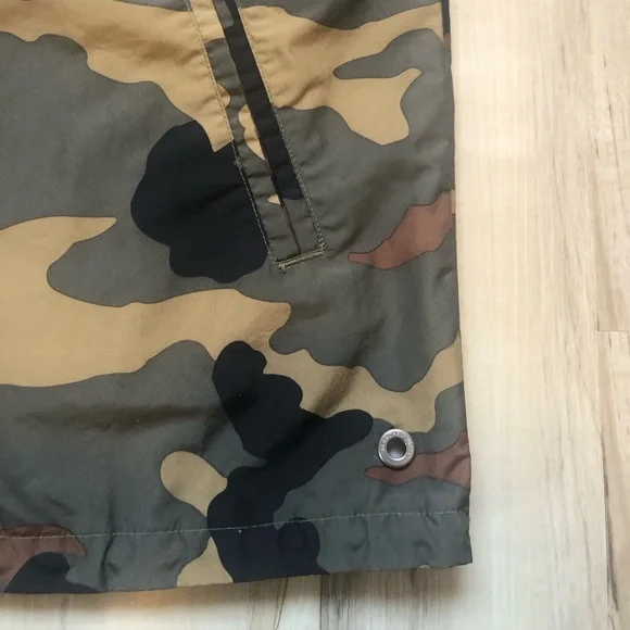 Herschel Supply Company Voyage Coach Camo Bomber Jacket Windbreaker Lightweight - Picture 8 of 12